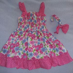 Beautiful vibrant sundress